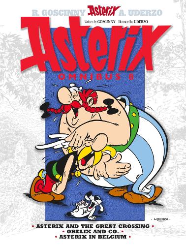 Паперова книга «Asterix: Asterix Omnibus 8: Asterix and The Great Crossing, Obelix and Co., Asterix in Belgium», автор Рене Ґосінні - фото №1