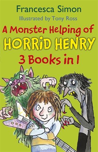 [object Object] «A Monster Helping of Horrid Henry 3-in-1: Horrid Henry Rocks/Zombie Vampire/Monster Movie», автор Франческа Саймон - фото №1