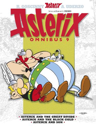 Паперова книга «Asterix: Asterix Omnibus 9: Asterix and The Great Divide, Asterix and The Black Gold, Asterix and Son», автор Альберт Удерзо - фото №1