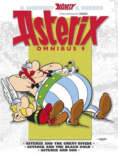 Паперова книга «Asterix: Asterix Omnibus 9: Asterix and The Great Divide, Asterix and The Black Gold, Asterix and Son», автор Альберт Удерзо - фото №1