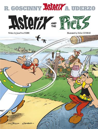 Бумажная книга «Asterix: Asterix and The Picts: Album 35», автор Жан-Ив Ферри - фото №1