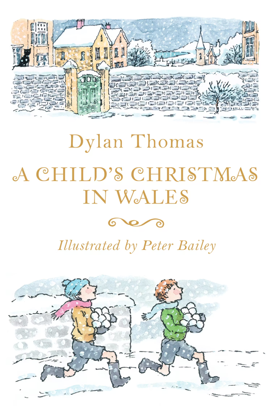 Паперова книга «A Child's Christmas in Wales», автор Ділан Томас - фото №1