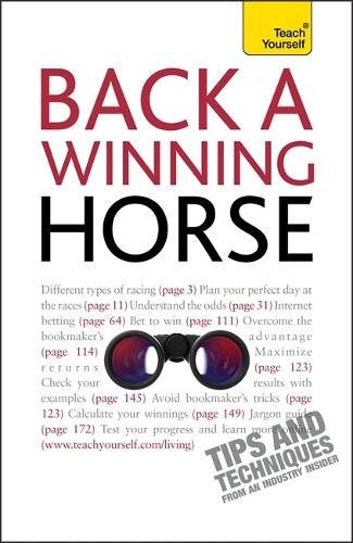 Бумажная книга «Back a Winning Horse: An introductory guide to betting on horse racing», автор Белинда Левез - фото №1