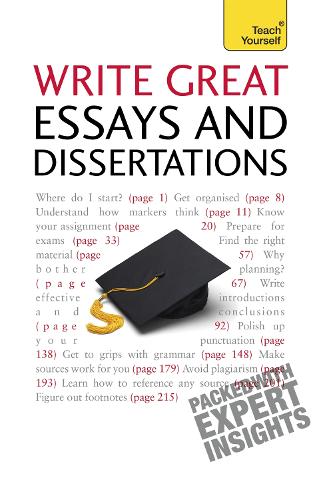 [object Object] «Write Great Essays and Dissertations: Teach Yourself», автор Хейзел Хатчісон - фото №1