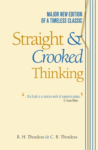 Паперова книга «Straight and Crooked Thinking», автор Роберт Генрі Тулесс - фото №1
