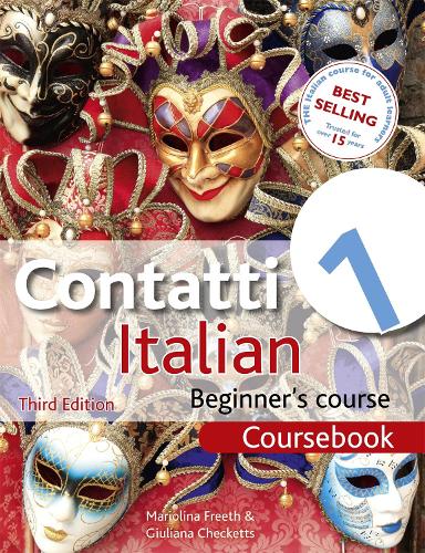 Паперова книга «Contatti 1 Italian Beginner's Course 3rd Edition: Coursebook», авторів Джуліана Чекетс, Маріоліна Фріт - фото №1