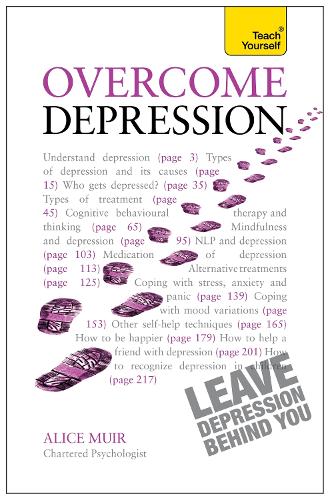 Паперова книга «Overcome Depression: Teach Yourself», автор Еліс М'юїр - фото №1