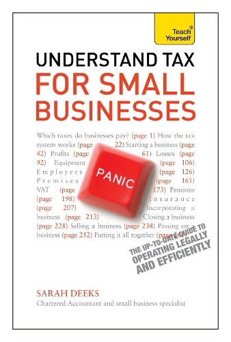 Паперова книга «Understand Tax for Small Businesses: Teach Yourself», автор Сара Дікс - фото №1