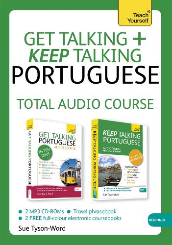 Аудиокнига «Get Talking and Keep Talking Portuguese Total Audio Course: (Audio pack) The essential short course for speaking and understanding with confidence», автор Сью Тайсон-Уорд - фото №1