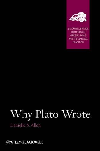 Паперова книга «Why Plato Wrote», автор Даніель С. Аллен - фото №1