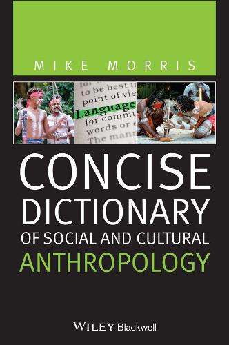 Паперова книга «Concise Dictionary of Social and Cultural Anthropology», автор Майк Морріс - фото №1
