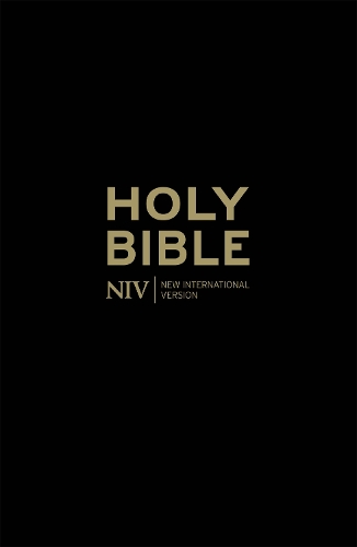 Бумажная книга «NIV Popular Cross-Reference Black Leather Bible», автор New International Version - фото №1