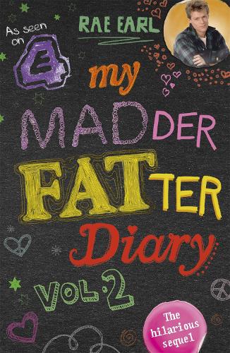 Паперова книга «My Madder Fatter Diary», автор Рей Ерл - фото №1