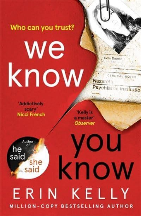 Паперова книга «We Know You Know », автор Ерін Келлі - фото №1