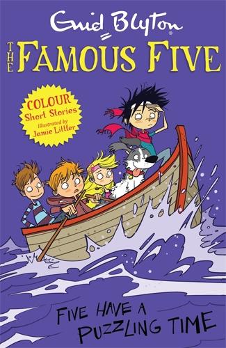 Паперова книга «Famous Five Colour Short Stories: Five Have a Puzzling Time», автор Інід Блайтон - фото №1
