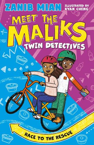 [object Object] «Meet the Maliks – Twin Detectives: Race to the Rescue: Book 2», автор Заниб Миан - фото №1