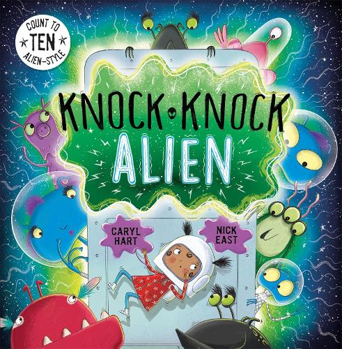 Паперова книга «Knock Knock Alien», автор Керіл Харт - фото №1