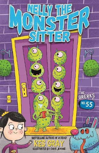 Бумажная книга «Nelly the Monster Sitter: The Grerks at No. 55: Book 1», автор Кес Грей - фото №1