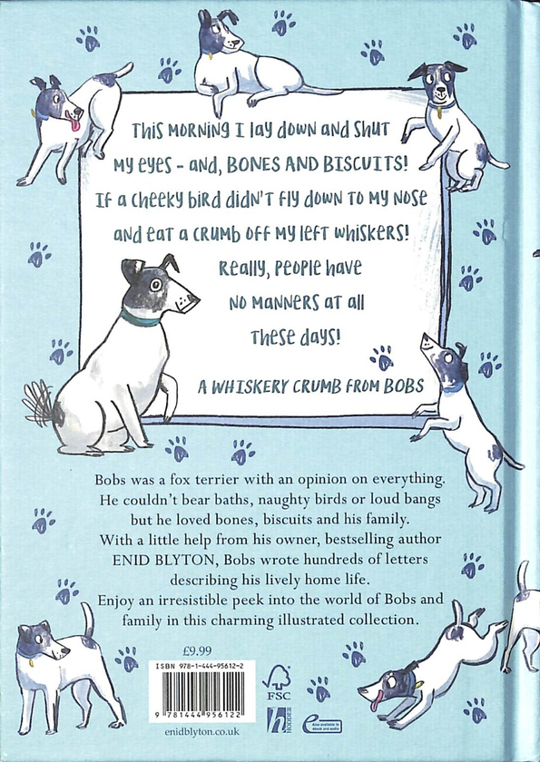 Паперова книга «Bones and Biscuits. Letters from a Dog Named Bobs», автор Інід Блайтон - фото №1