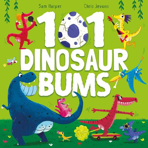 Бумажная книга «101 Dinosaur Bums», автор Сэм Харпер - фото №1