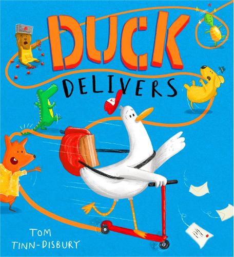 Паперова книга «Duck Delivers», автор Том Тінн-Дісбері - фото №1