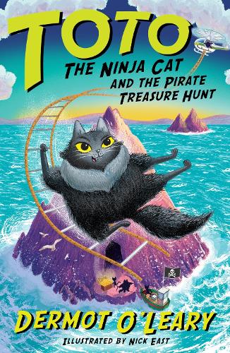 Бумажная книга «Toto the Ninja Cat and the Pirate Treasure Hunt: Book 6», автор Дермот О'Лири - фото №1