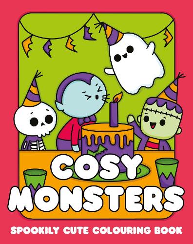 Паперова книга «Cosy Monsters: A Super Cute Colouring Book», автор Ходдер Чілдренс Букс - фото №1