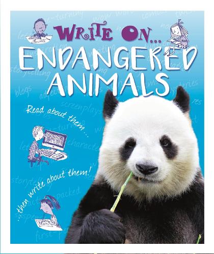 Паперова книга «Write On: Endangered Animals», автор Клер Хібберт - фото №1