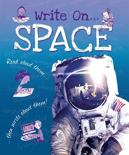 Паперова книга «Write On: Space», автор Клер Хібберт - фото №1