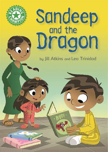 Паперова книга «Reading Champion: Sandeep and the Dragon: Independent Reading Green 5», автор Джилл Аткінс - фото №1