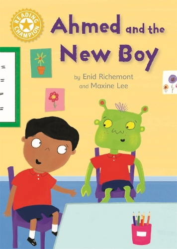 Бумажная книга «Reading Champion: Ahmed and the New Boy: Independent Reading Yellow 3», автор Энид Ришмон - фото №1