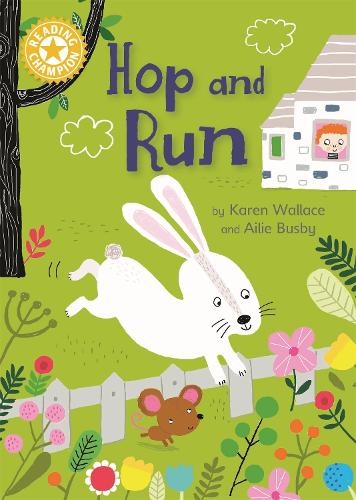 Бумажная книга «Reading Champion: Hop and Run: Independent Reading Yellow 3», автор Карен Уоллес - фото №1