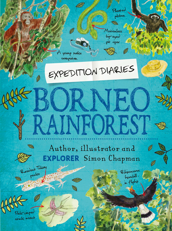 Бумажная книга «Borneo Rainforest», автор Саймон Чепмен - фото №1
