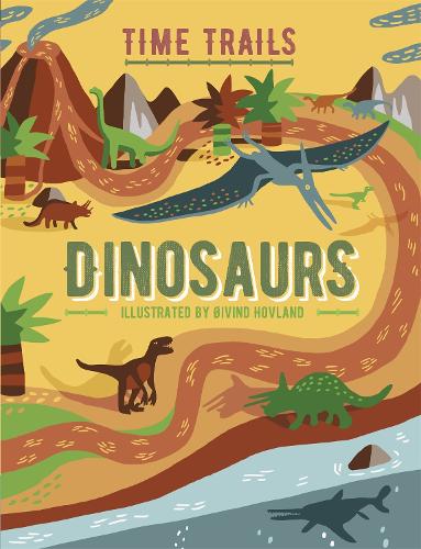 Паперова книга «Time Trails: Dinosaurs», авторів Ліз Гогерлі, Роб Хант - фото №1