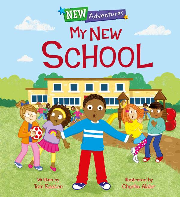Паперова книга «My New School», автор Том Істон - фото №1