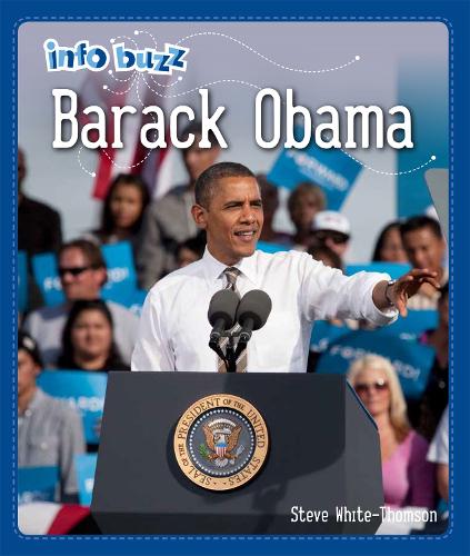 Бумажная книга «Info Buzz: Black History: Barack Obama», автор Стивен Уайт-Томсон - фото №1