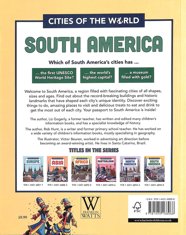 Бумажная книга «South America», авторов Лиз Гогерли, Роб Хант - фото №1
