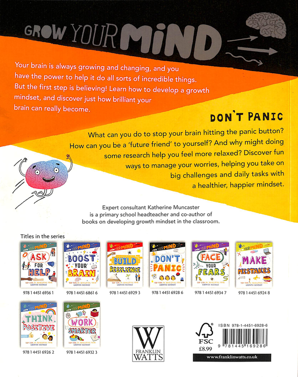 Бумажная книга «Grow Your Mind. Don’t Panic», автор Элис Харман - фото №1