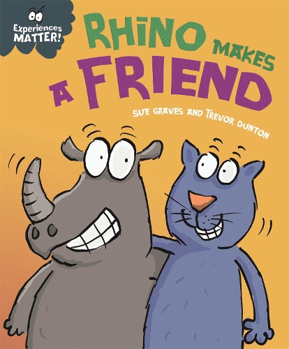 Бумажная книга «Experiences Matter: Rhino Makes a Friend», автор Сью Грейвс - фото №1