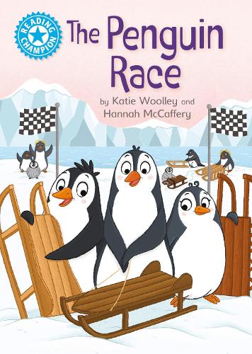 Бумажная книга «Reading Champion: The Penguin Race: Independent Reading Blue 4», автор Кэти Вулли - фото №1