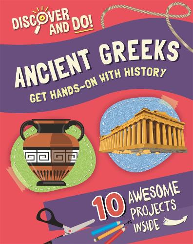 Паперова книга «Discover and Do: Ancient Greeks», автор Джейн Лейсі - фото №1