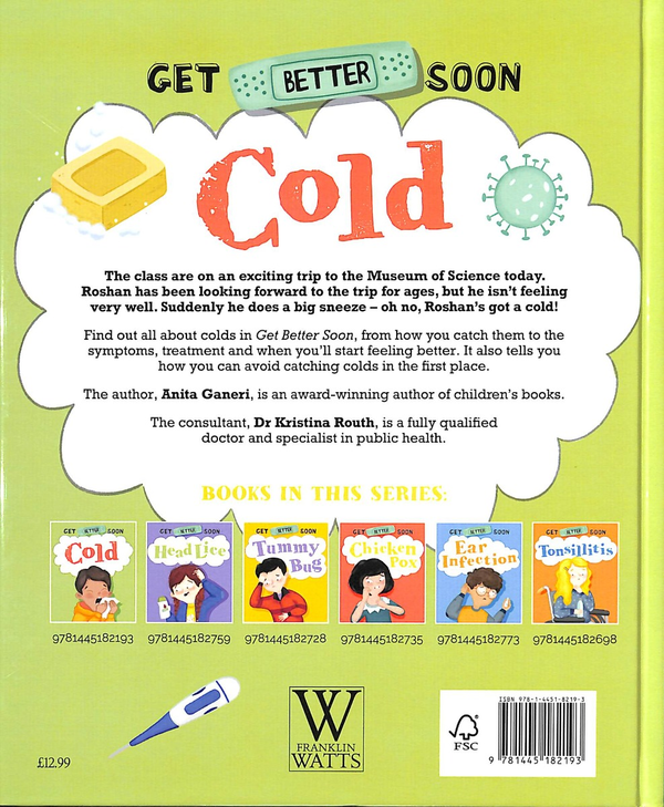 Бумажная книга «Get Better Soon! Cold», автор Анита Ганери - фото №1