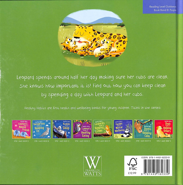 Бумажная книга «Leopard's Guide to Keeping Clean», автор Лиза Эдвардс - фото №1