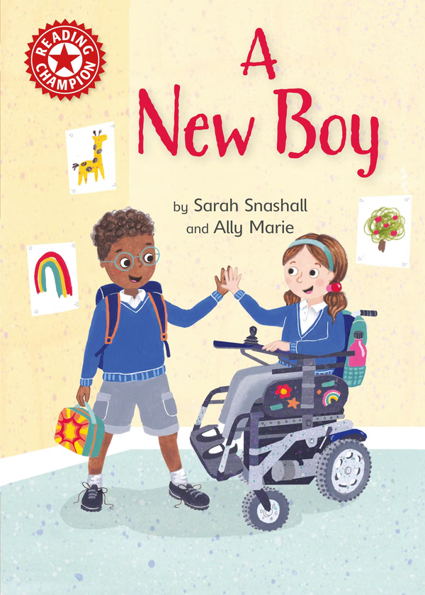 Бумажная книга «A New Boy.  Independent Reading Non-fiction Red 2», автор Сара Снэшалл - фото №1