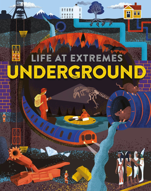 Бумажная книга «Life at Extremes. Underground» - фото №1