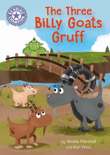 Бумажная книга «Reading Champion: The Three Billy Goats Gruff: Independent Reading Purple 8», автор Амелия Маршалл - фото №1