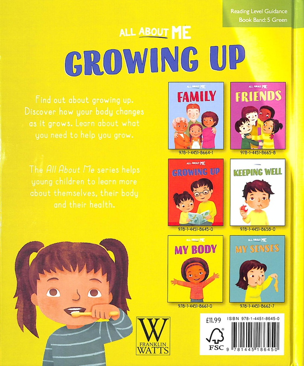 Бумажная книга «All About Me. Growing Up», автор Дэн Лестер - фото №1