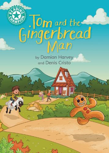 Бумажная книга «Reading Champion: Tom and the Gingerbread Man: Independent Reading Turquoise 7», автор Дэмиан Харви - фото №1