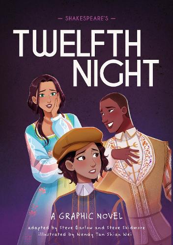 Паперова книга «Classics in Graphics: Shakespeare's Twelfth Night: A Graphic Novel», авторів Стiв Барлоу, Стів Скідмор - фото №1