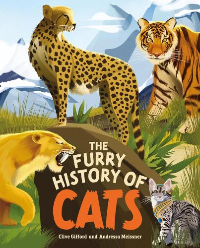 Бумажная книга «The Furry History of Cats», автор Клайв Гиффорд - фото №1